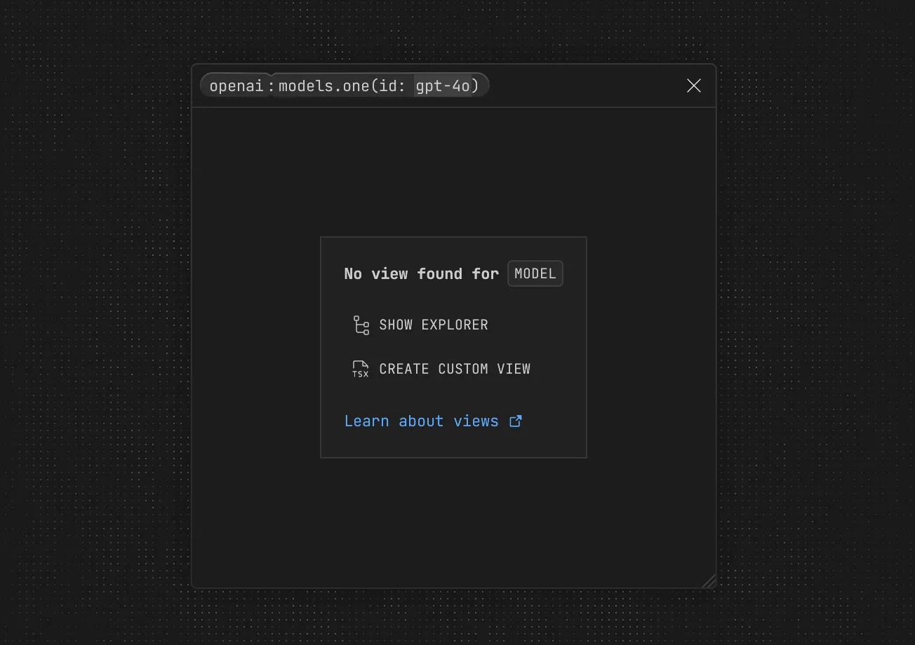 No custom view for block